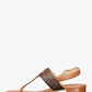 Hannah Signature Logo T-Strap Sandal