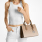 Sheila Medium Ombré Signature Logo Satchel
