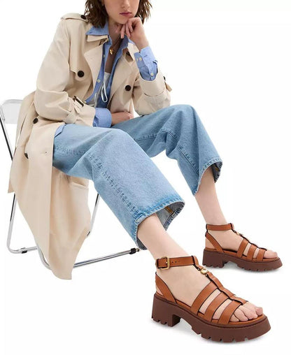 Women's Sculpted C Platform Fisherman Sandals
