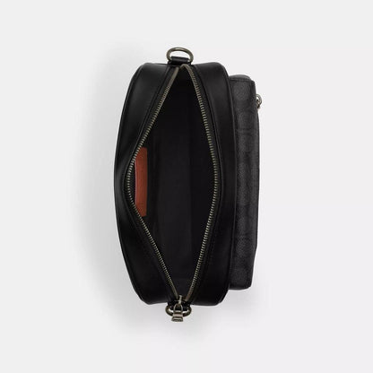 Elias Crossbody In Signature Canvas