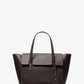 Sophia Hand-Stitched Pebbled Leather Satchel
