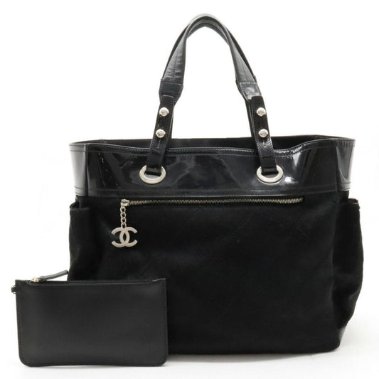 Chanel  Patent Leather Tote Bag (Pre-Owned)