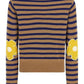 Marc Jacobs Joy Striped Crewneck Jumper