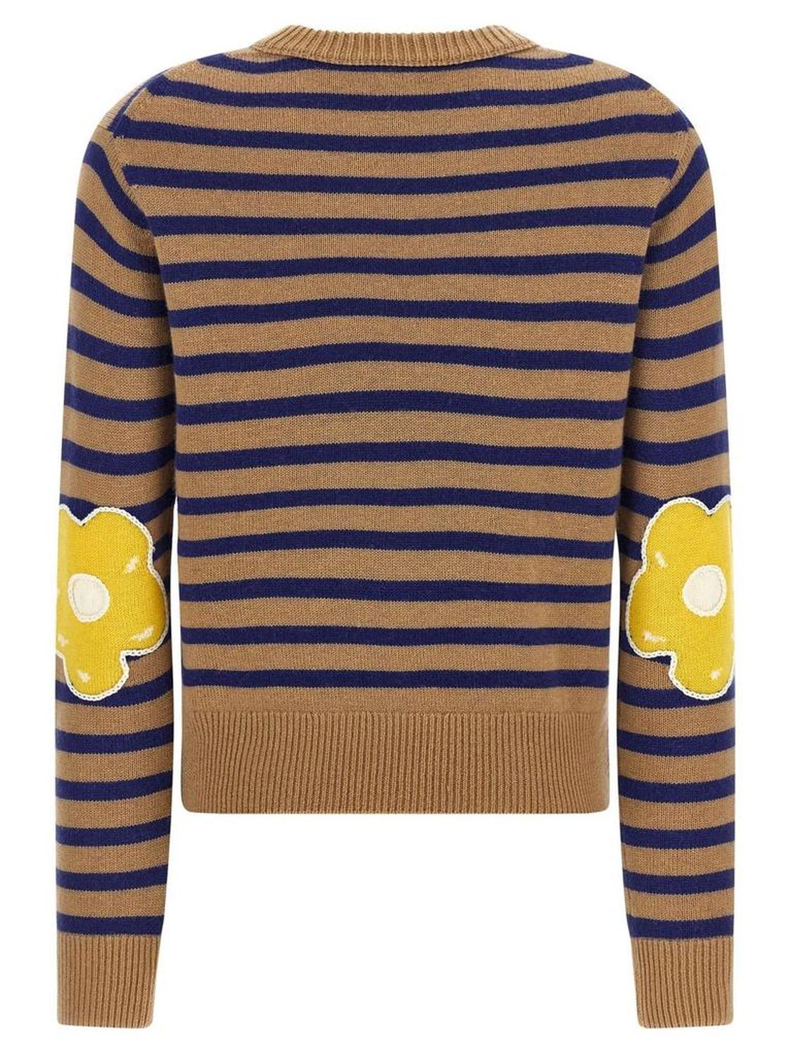 Marc Jacobs Joy Striped Crewneck Jumper