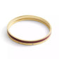 Gold Plated Duo Bangle Bracelet Set