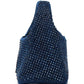The Crystal Denim Mini Sack Bag