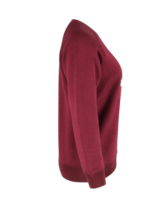 Marc Jacobs Coca-Cola Motif Sweatshirt in Burgundy Tencel