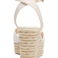 Women's Signature C Canvas Espadrille Wedge Sandals
