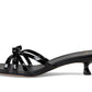 Carolina Patent Leather Kitten Heel Sandal