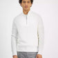 Men's Modern-Fit Mixed-Stitch 1/4-Zip Sweater