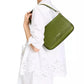 Hudson Pebbled Leather Flap Small Shoulder Bag