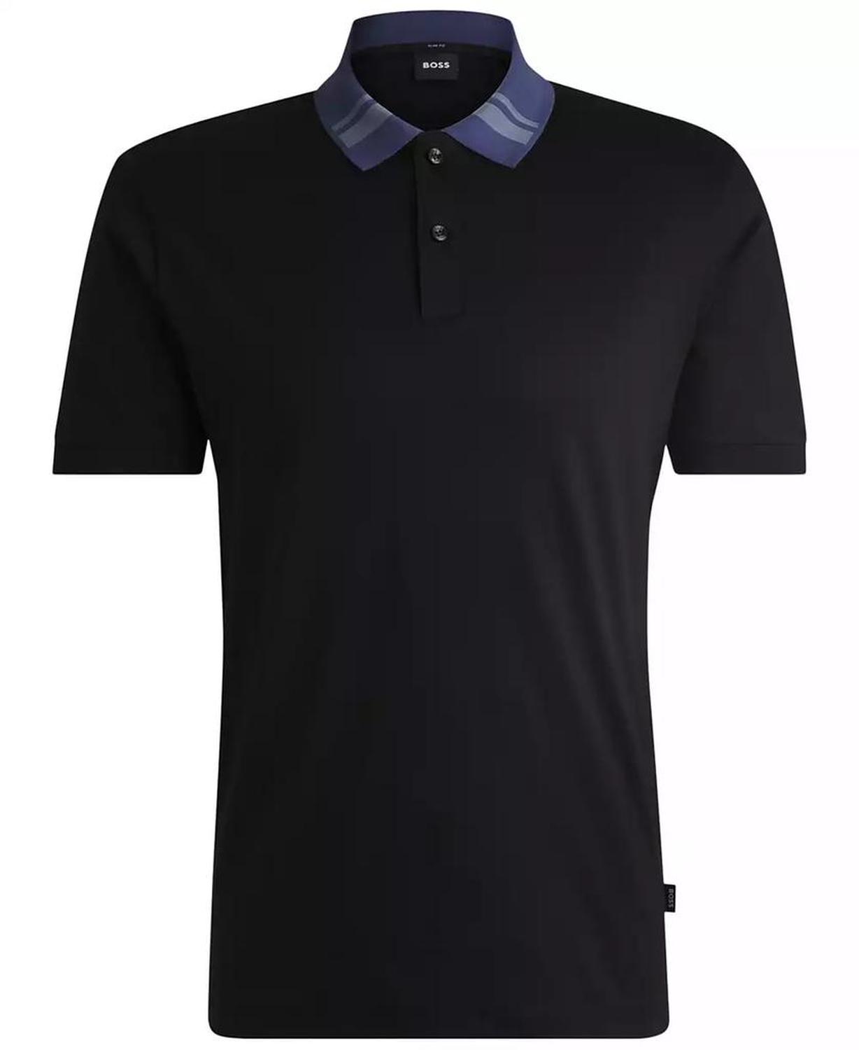 Men’s Mercerized-Cotton Slim-Fit Polo