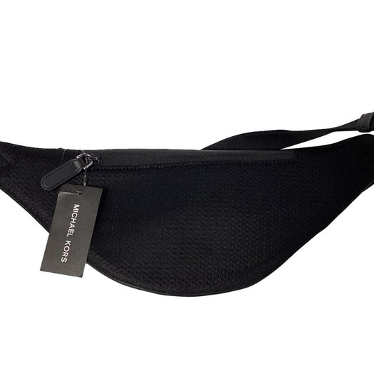 Varick Hip Bag in Black Leather