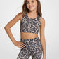 Leopard Logo Cropped Tank
