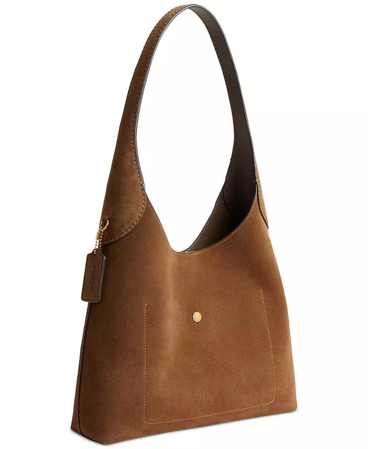 Suede Brooklyn Small Shoulder Bag 28