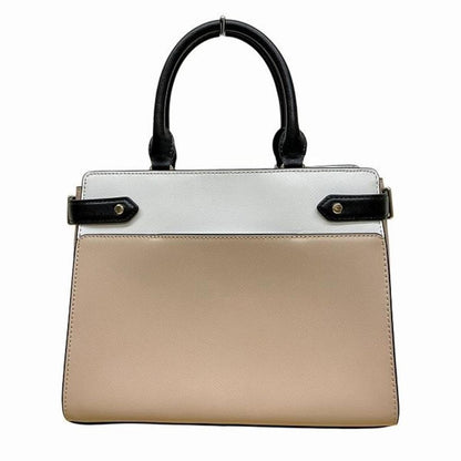 Leather Handbag Shoulder Bag (Pre-Owned)