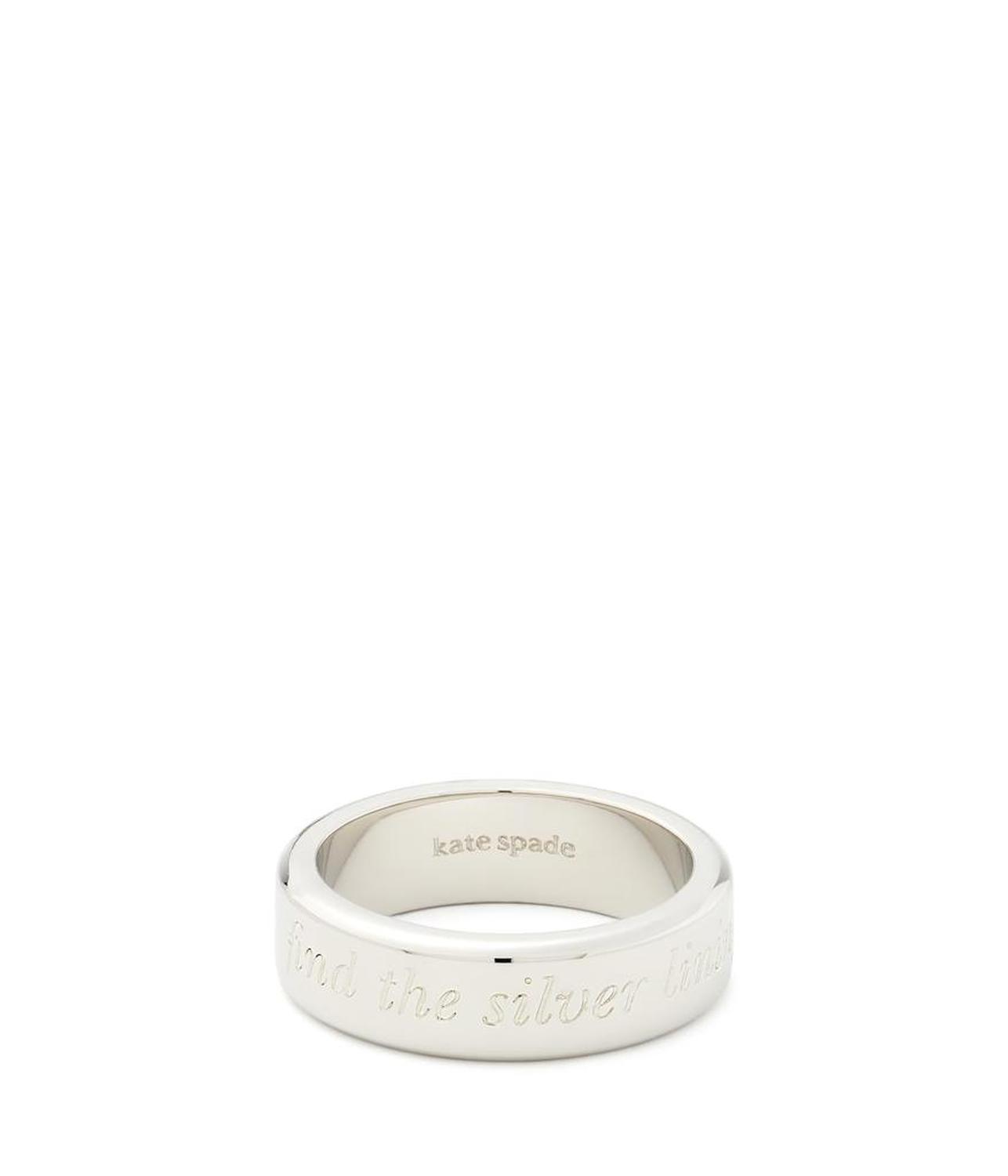 Idiom Ring Find the Silver Lining