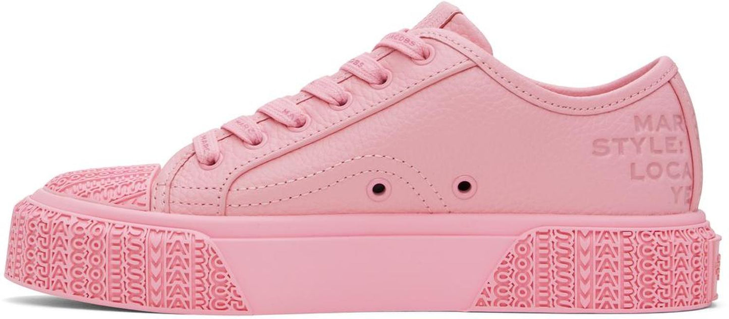 Pink 'The Leather' Sneaker