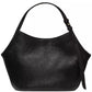 Deco Medium Leather Tulip Tote Bag