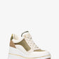 Emmy Mixed-Media Wedge Trainer
