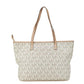 Pvc Leather Handbag Tote Bag (Pre-Owned)