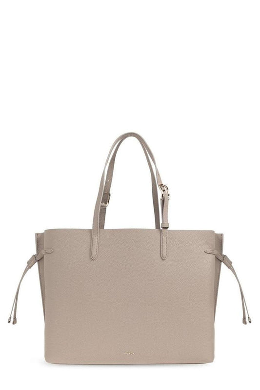 Furla Ava Logo Printed Large Shopper Bag