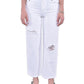 Michael Kors Distressed Fringed Jeans