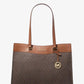 Jet Set Large Signature Logo Tote Bag