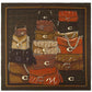 Stacked Handbag Printed Silk Scarf