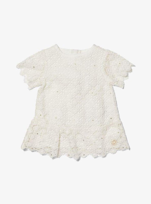 Sequined Lace Dress