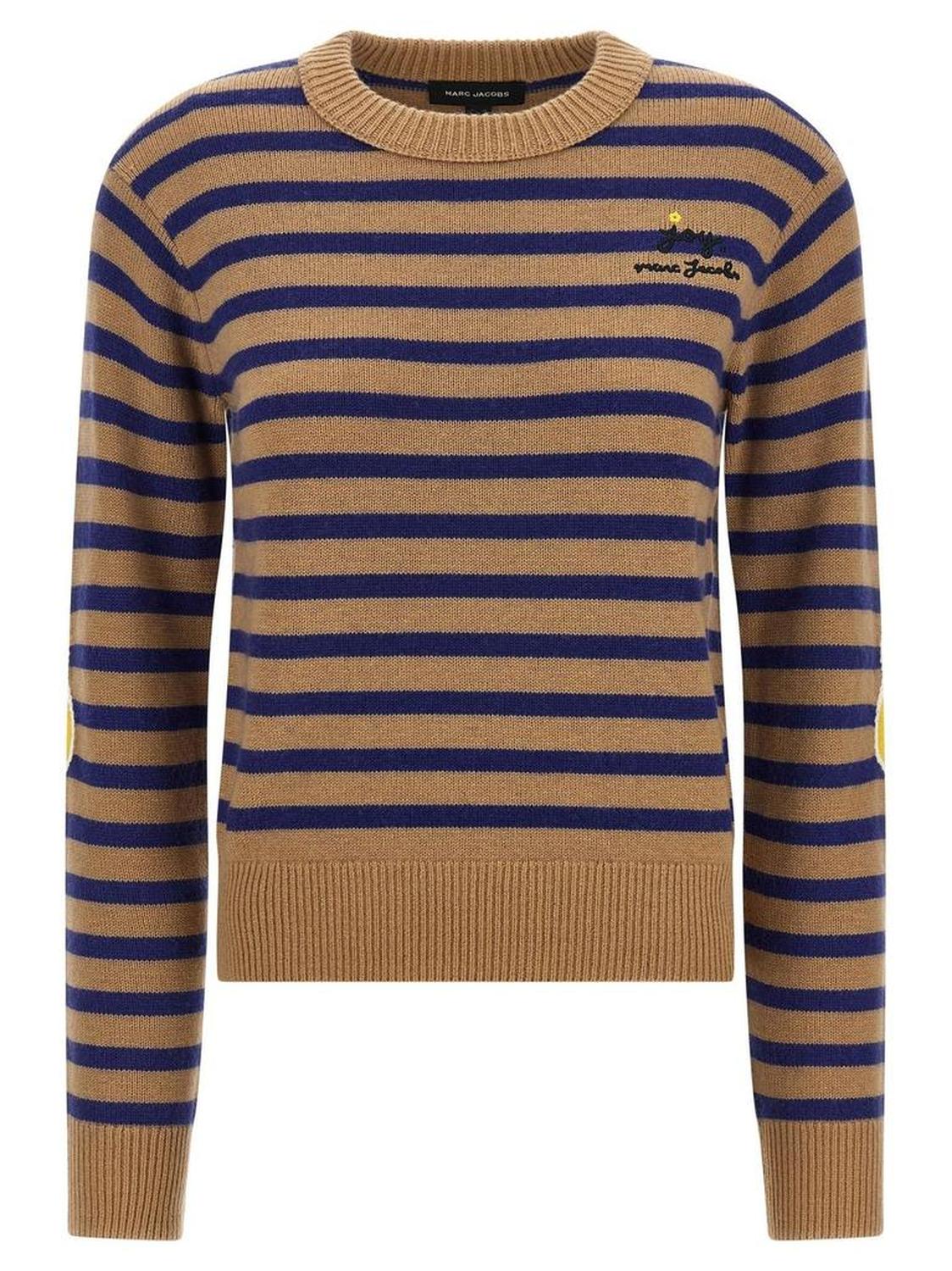 Marc Jacobs Joy Striped Crewneck Jumper