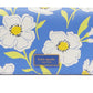 Katy Sunshine Floral Printed Textured Leather Small Bifold Snap Wallet