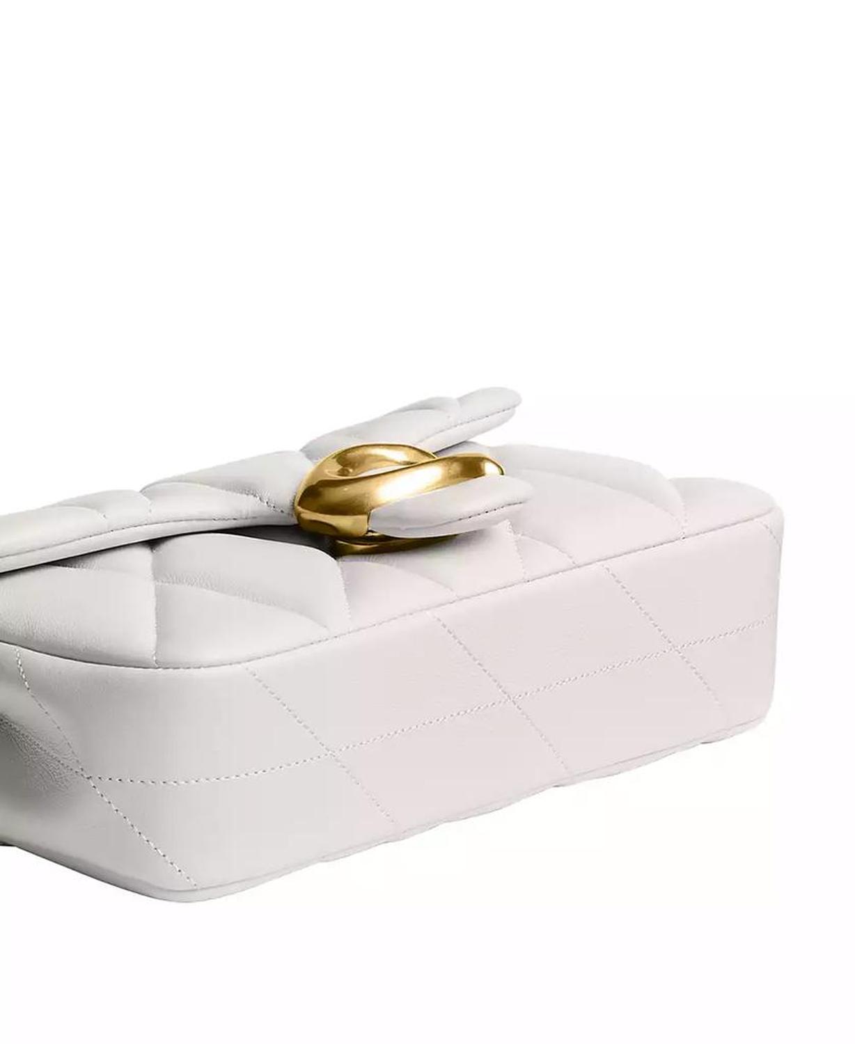 Quilted Mini Tabby Chain Crossbody Bag 19