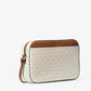 Jet Set Large Logo Crossbody Bag In Vanilla