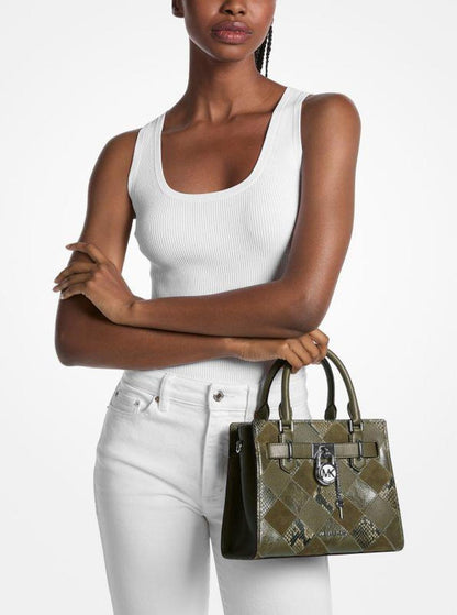 Hamilton Small Patchwork Satchel