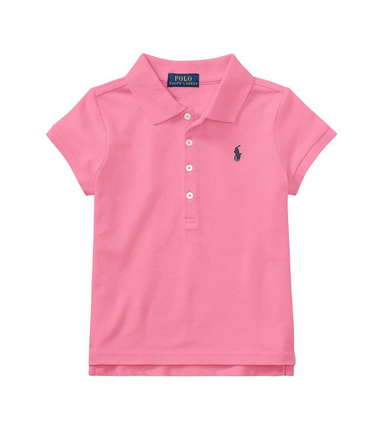 Short Sleeve Mesh Polo Shirt (Little Kids)