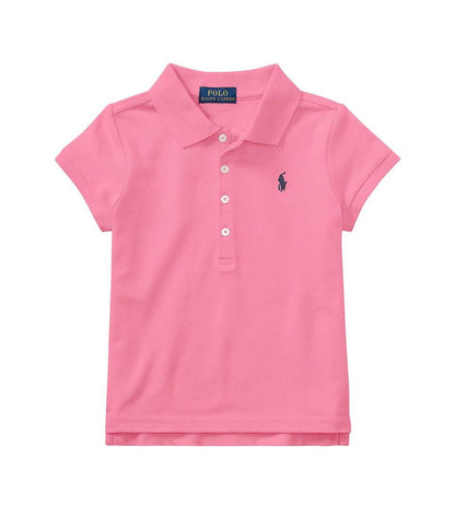 Short Sleeve Mesh Polo Shirt (Little Kids)