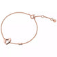 Precious Metal-Plated Heart Pendant Necklace