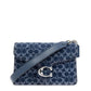 Chain Tabby Monogrammed Denim Shoulder Bag