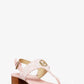 Hannah Signature Logo T-Strap Sandal