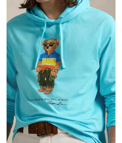 Polo Bear Jersey Hooded T-Shirt