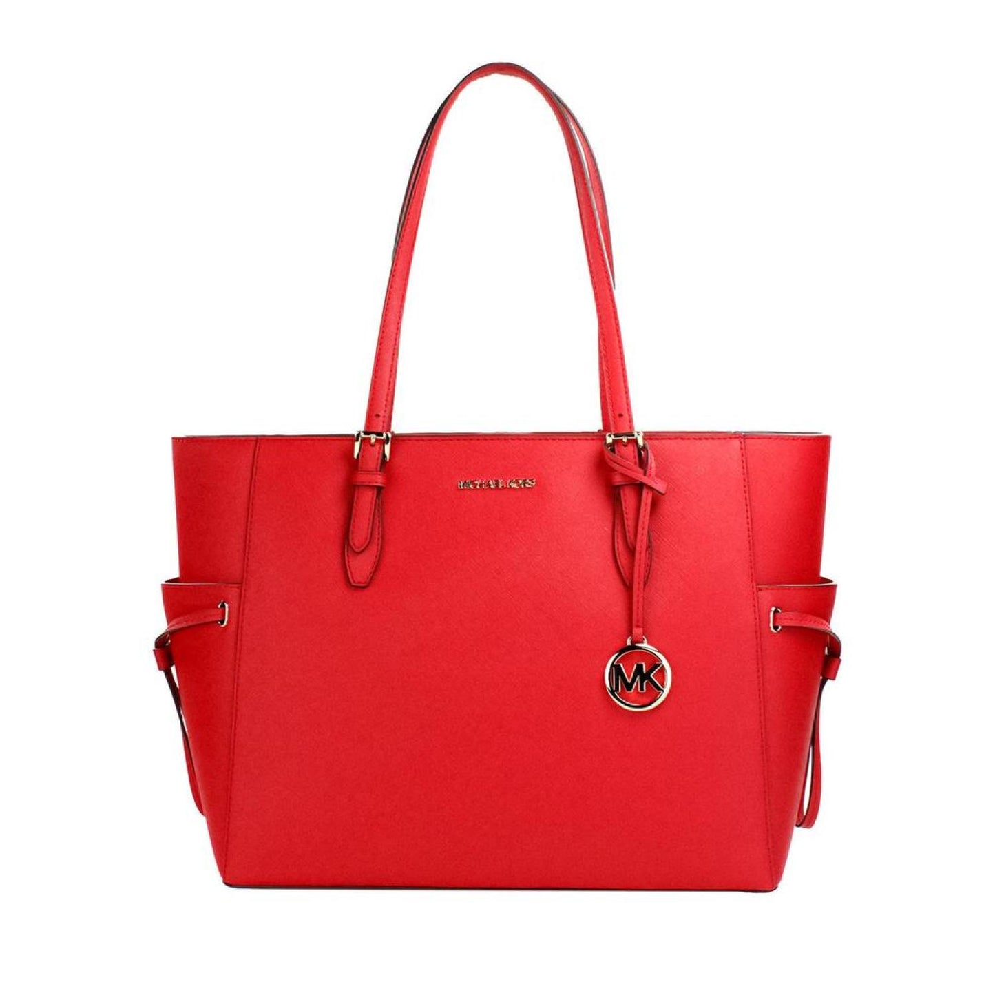 Michael Kors Gilly Large Bright  Leather Drawstring Travel Tote Bag Women's Purse