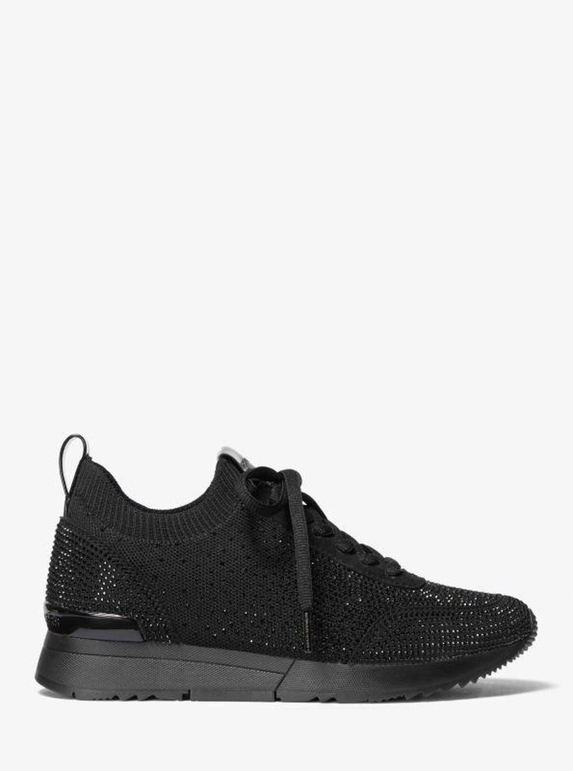 Jenkins Crystal Embellished Stretch Knit Trainer