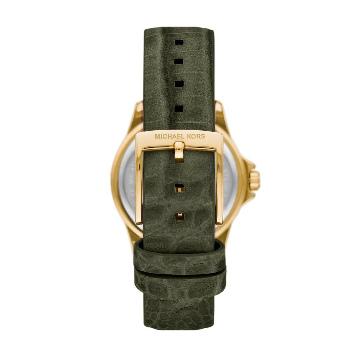 MK4720 - Mini Everest Three-Hand Amazon Suede Croco Leather Watch