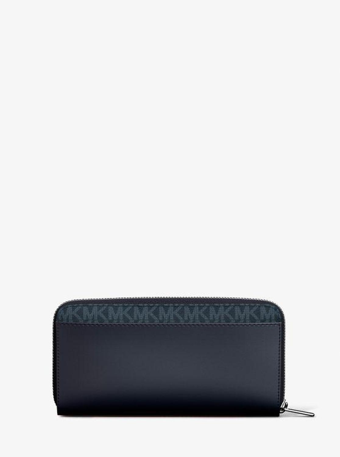 Cooper Signature Logo Zip-Around Wallet