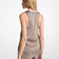 Satin Racerback Tank Top