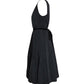 Marc Jacobs Pleated Sleeveless Dress in Black Polyester