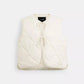 Quilted Tie Front Vest