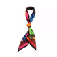 Women's Bag Print Silk Square Scarf