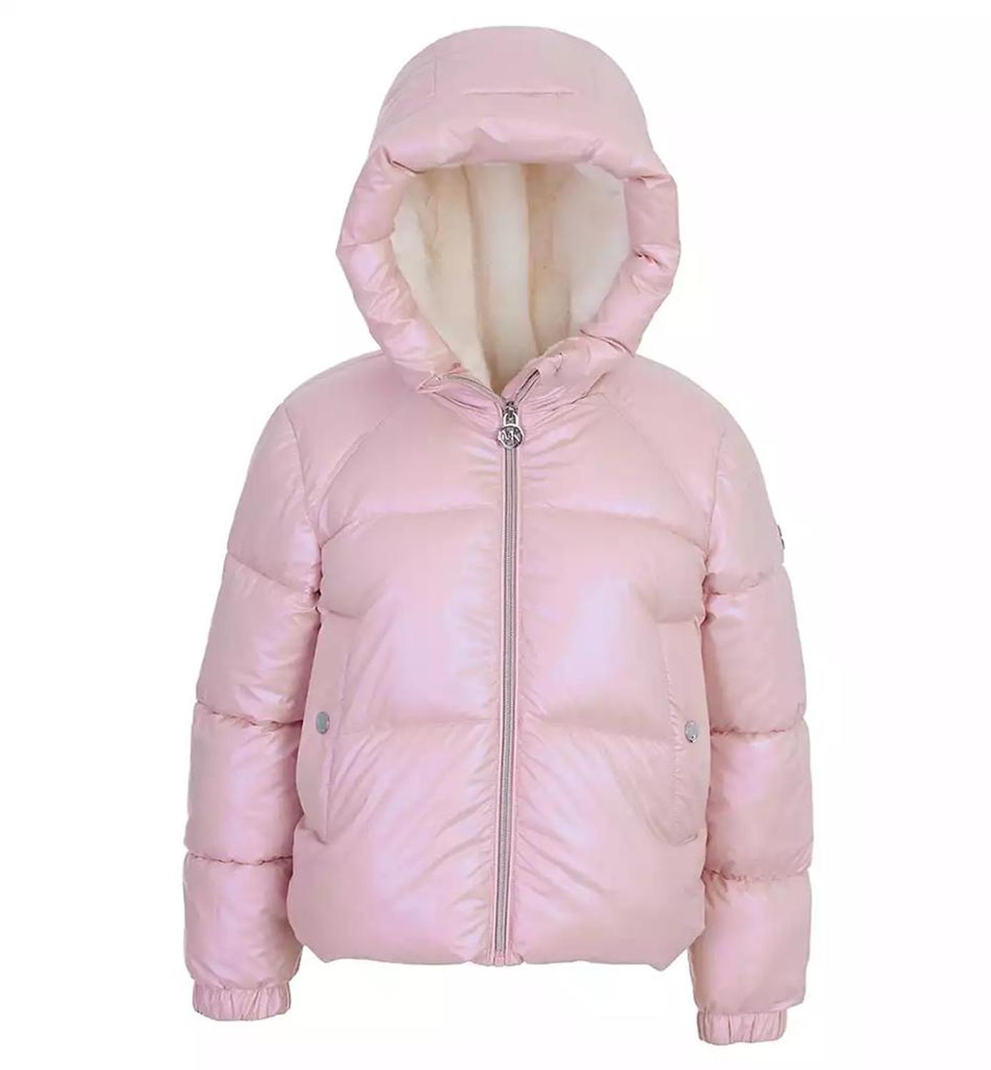 Toddler and Little Girls Hooded Puffer Jacket